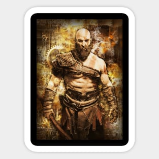 Kratos steampunk Sticker